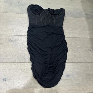 Oh-polly Women's Black Dress